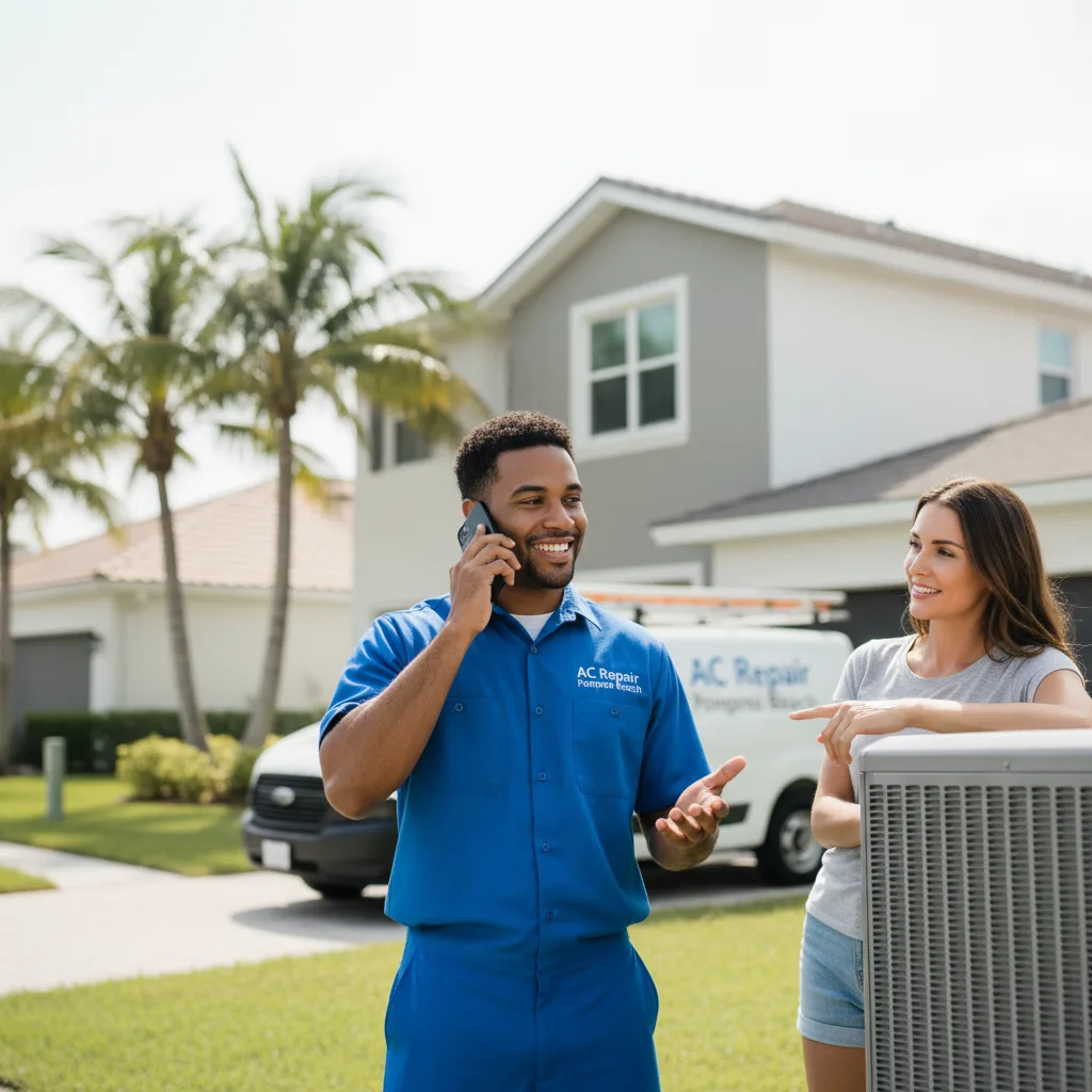 AC Repair Pompano Beach customer support in Hartfield